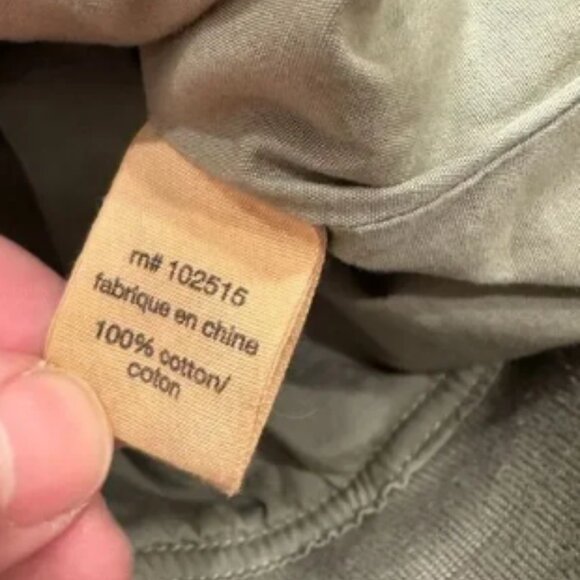 John Varvatos Jacket Mens 2XL Field Jacket Utility Full Zip Military Ribbed Hem - Picture 8 of 11